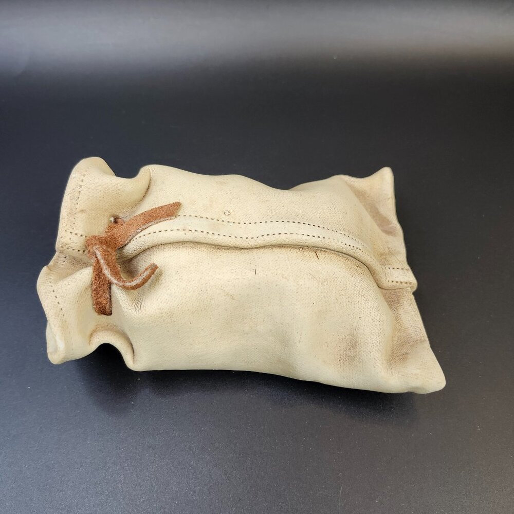 Artisen Pottery Canvas Look Ceramic Bag